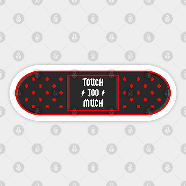 Car Bandage- AC/DC 1 Sticker by Veraukoion